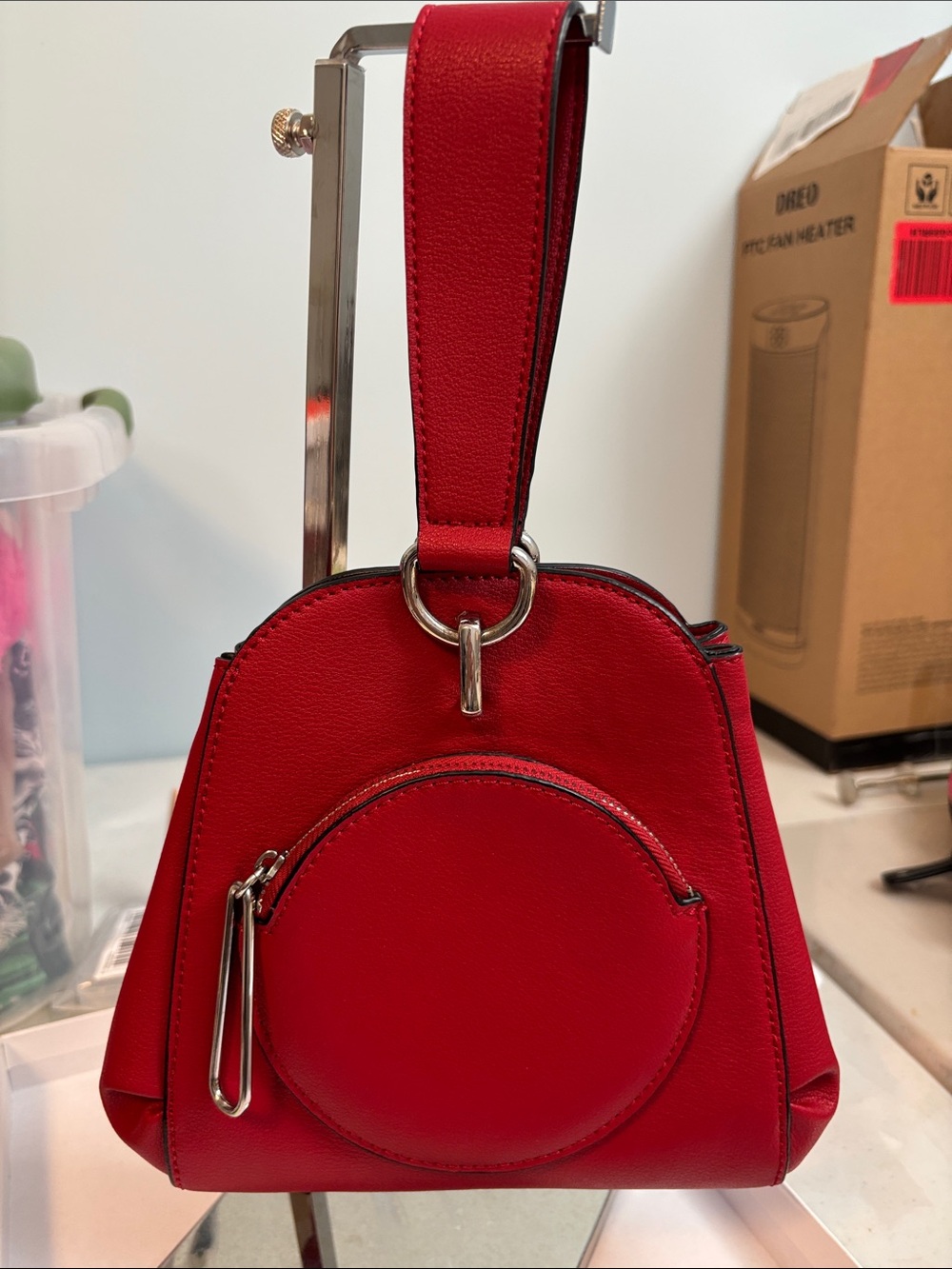 Danielle Nicole Red Women's Wristlet Crossbody Bag